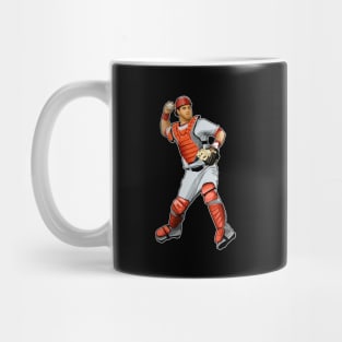 Mike Napoli 194 Throw A Pitch Mug